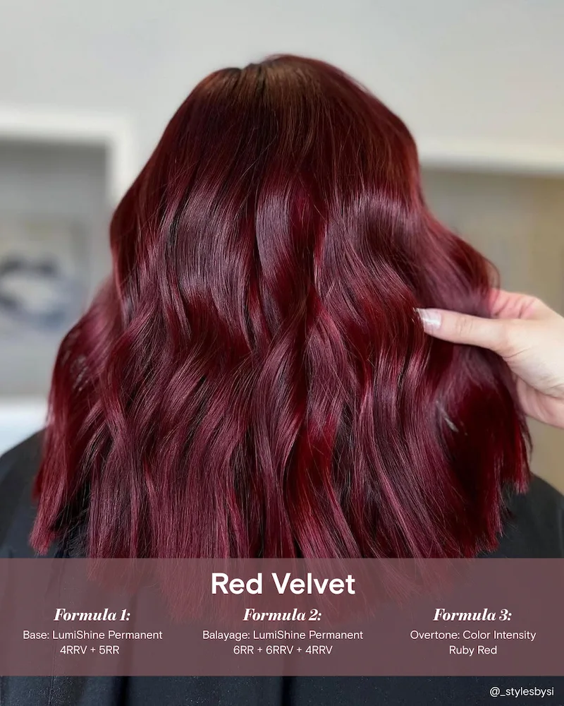 Pro color hair color - Red Velvet