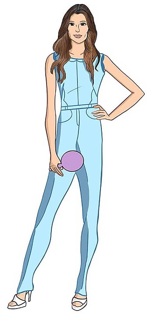 Gray-Denial-Debra-NEW Gray Denial Debra Brunette Cartoon woman