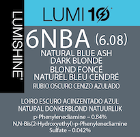 lumishine lumi10 natural blue ash dark blonde 6NBA