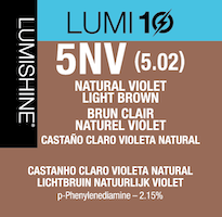 Lumishine lumi10 natural violet light brown 5NV