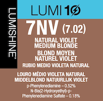 lumishine lumi10 natural violet light blonde 7NV