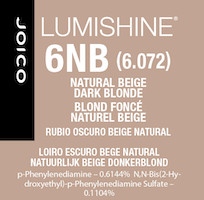 lumishine permanent creme 6NB BOX TOP