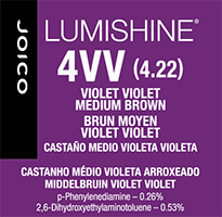 Lumishine_Perm_4VV lumishine permanent creme violet violet medium brown 4VV