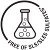 sls sulfate free badge