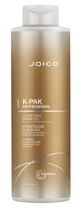 k-pak clarifying shampoo bottle