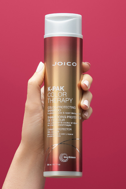 K-PAK Color Therapy Shampoo bottle hair product