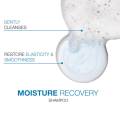moisture recovery shampoo: gently cleanses and restores elasticity and smoothness